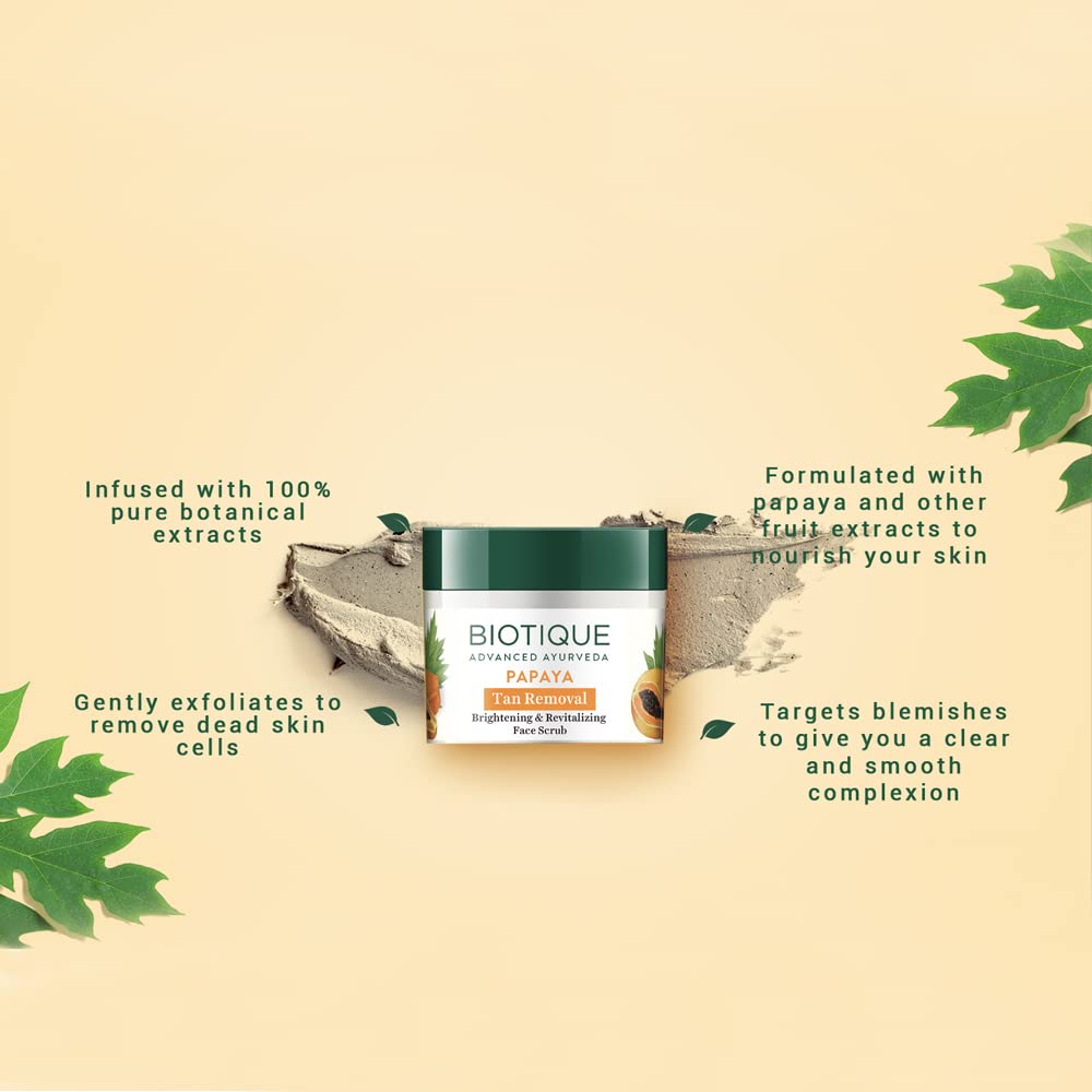 Biotique Bio Papaya Revitalizing Tan Removal Scrub