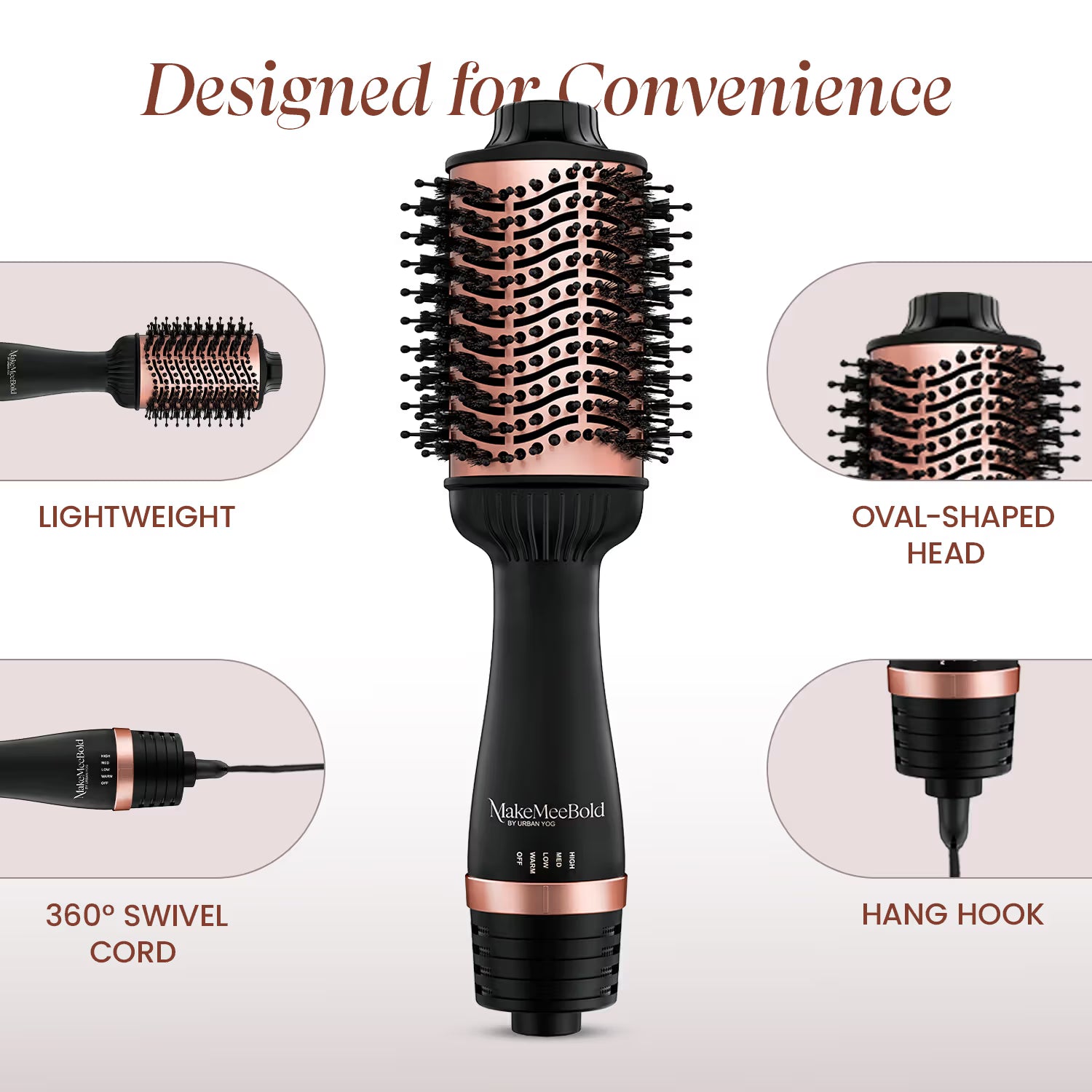 UrbanYog MakeMeeBold Hot Air Brush