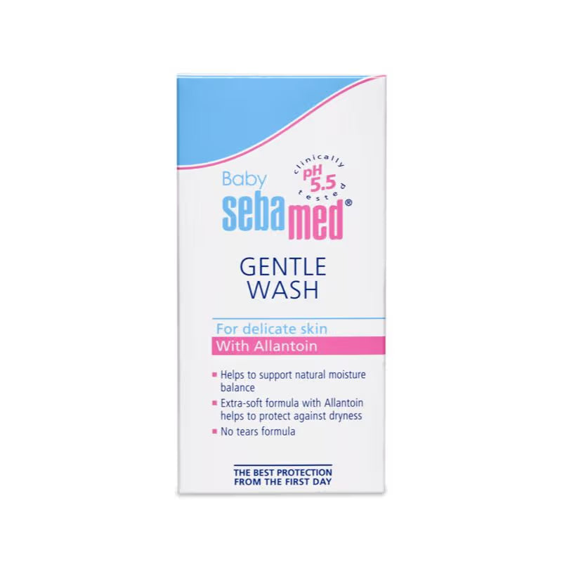 Sebamed Baby Gentle Wash, pH 5.5, Baby Body Wash, Soap Free, Tear Free