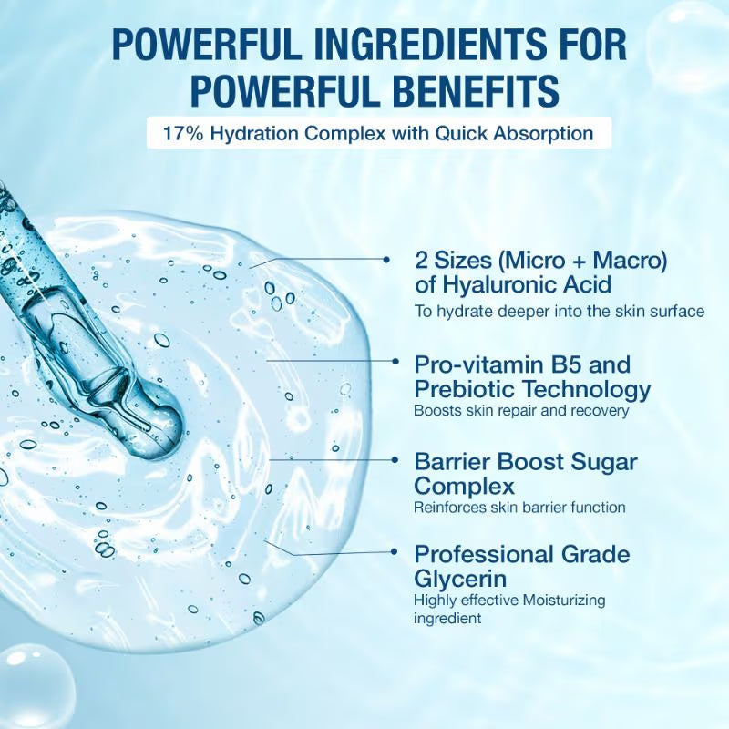 Neutrogena Hydro Boost Hyaluronic Acid Moisturizing Face Serum with Vitamin B5