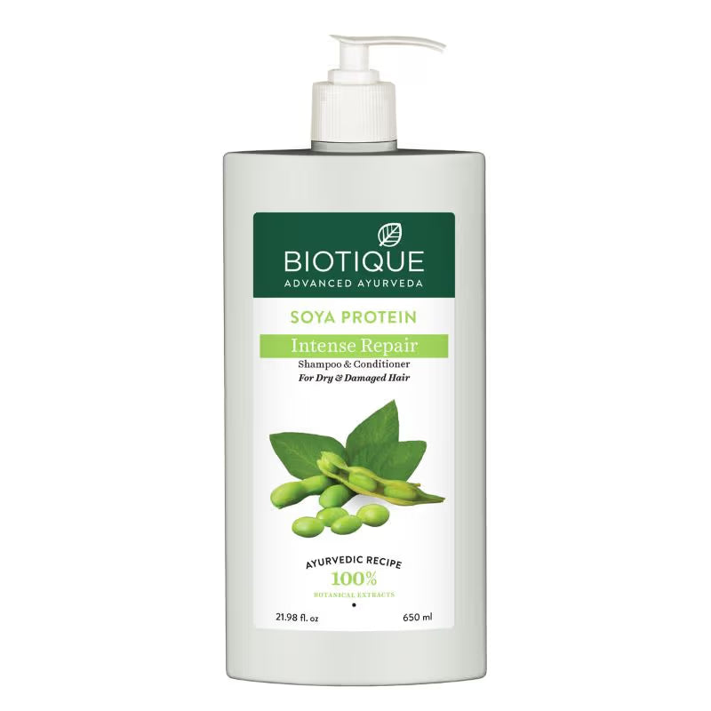Biotique Soya Protein Intense Repair Shampoo & Conditioner
