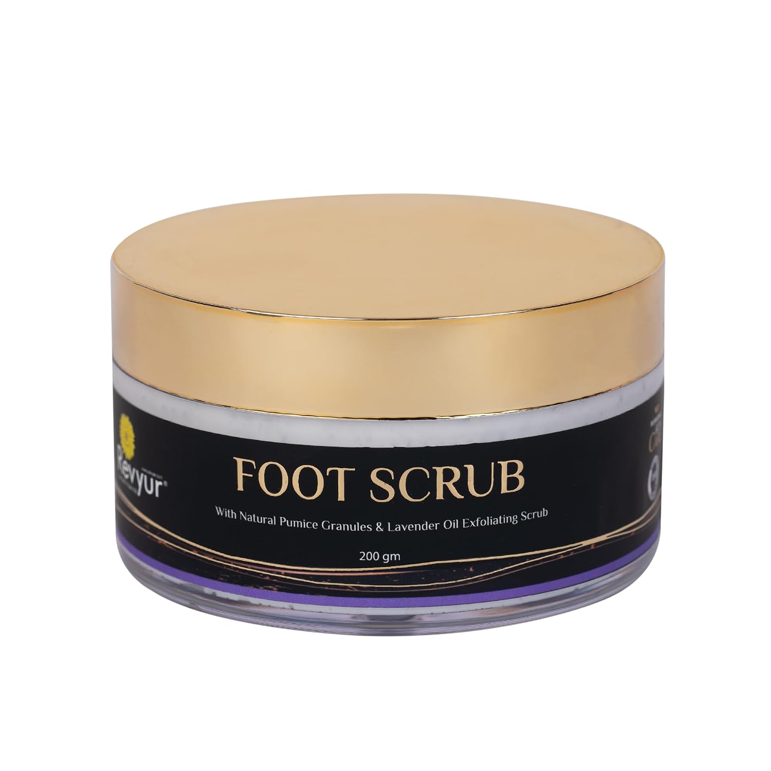 Revyur Foot Scrub with Natural Pumice Granules and Lavender Oil