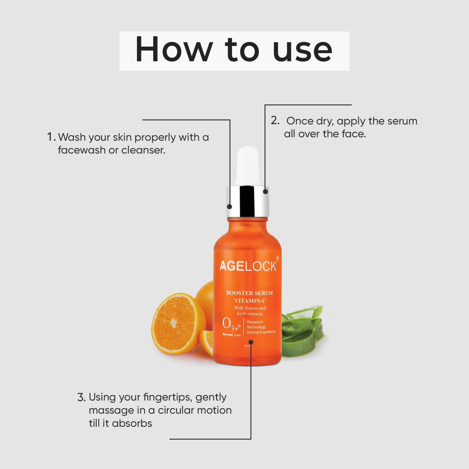 O3+ Agelock Vitamin C Booster Serum