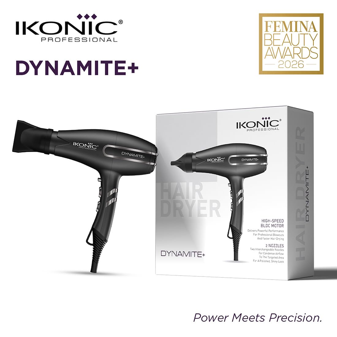 IKONIC PROFESSIONAL DYNAMITE+ HAIR DRYER