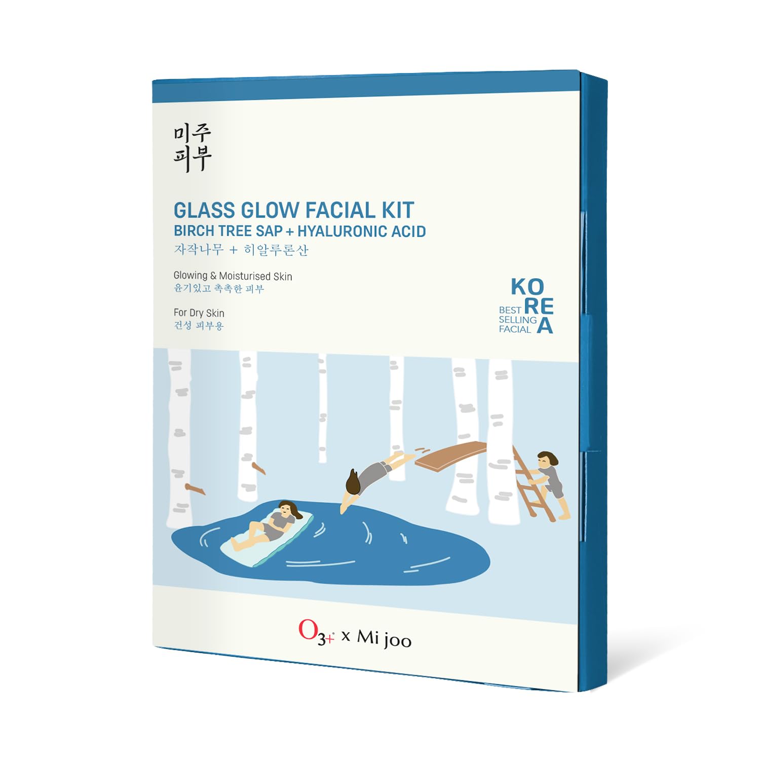 O3+ Mijoo Korea Glass Glow Facial Kit