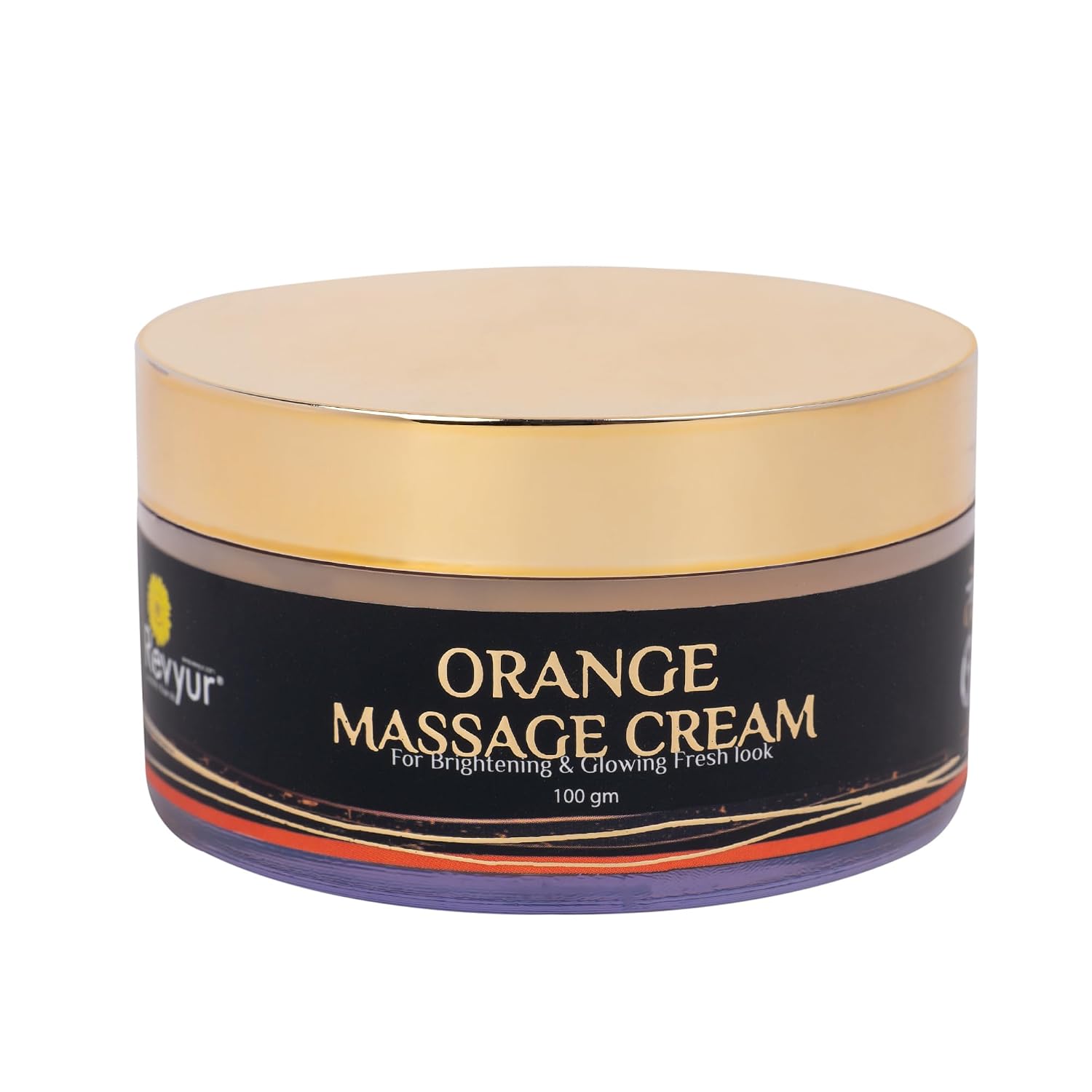 Revyur Orange Massage Cream, Nourishing and Glowing Preparation