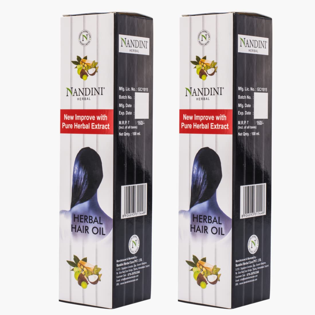 Nandini Herbal Hair oil With Pure Herbal extract