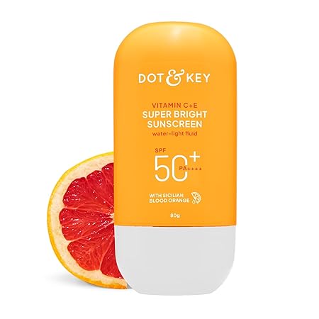 Dot & Key Vitamin C + E Super Bright Sunscreen, SPF 50+ PA++++ In-Vivo Tested