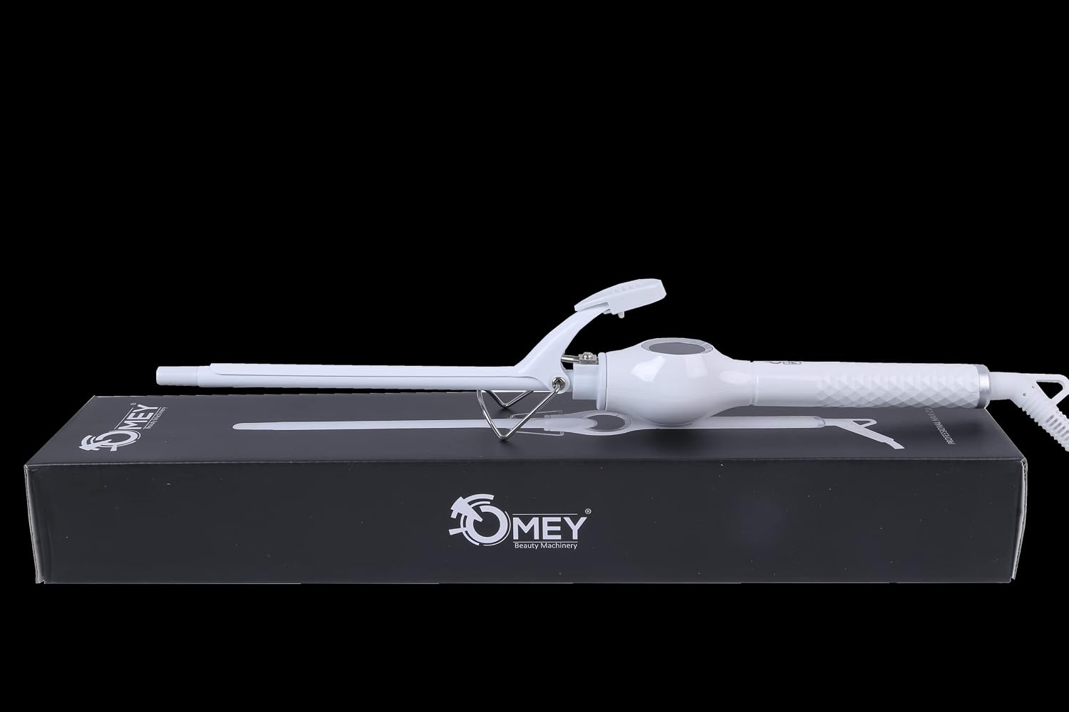 OMEY Smooth Curl Barrel Hair Curler With , White (9 mm)
