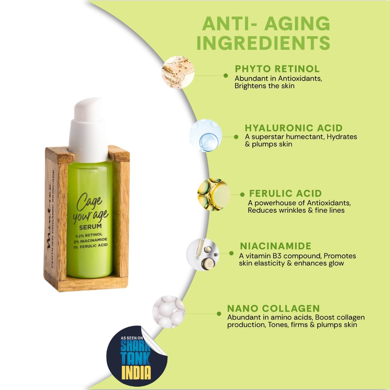 Mintree Retinol Anti-Ageing Face Serum