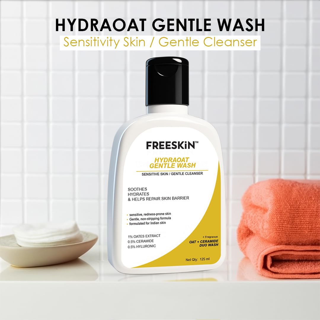 Freeskin HYDRAOAT Gentle Face Wash for Sensitive Skin