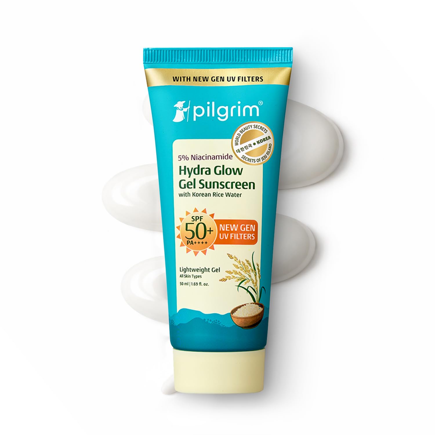 Pilgrim 5% Niacinamide Hydra Glow Gel Sunscreen SPF 50+ PA++++