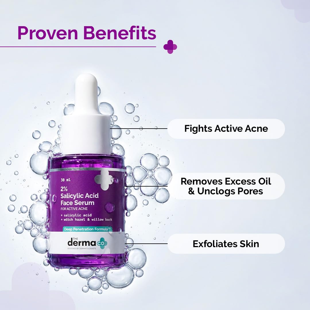The Derma Co 2% Salicylic Acid Face Serum