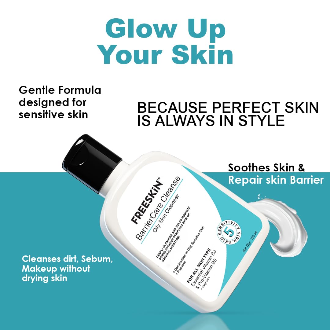 Freeskin BarrierCare Cleanse Oily Skin Cleanser | Deeply Cleanses & Minimizes Pores