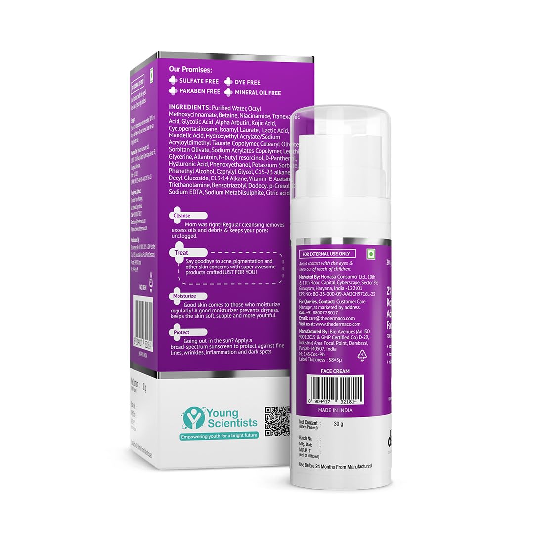 The Derma Co 2% Kojic Acid Advanced Face Cream