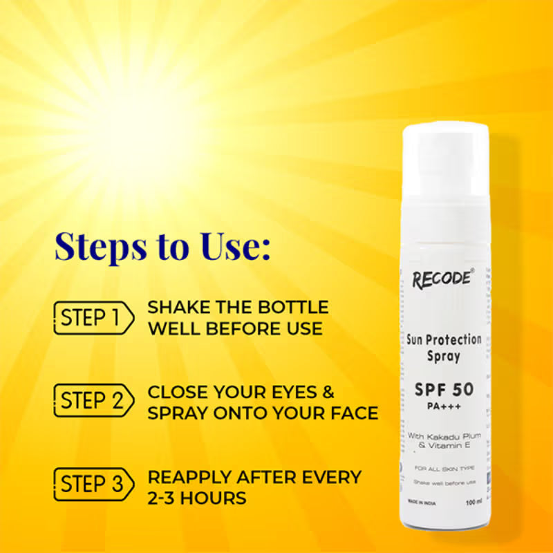 Recode Sun Protection Spray SPF 50 PA+++