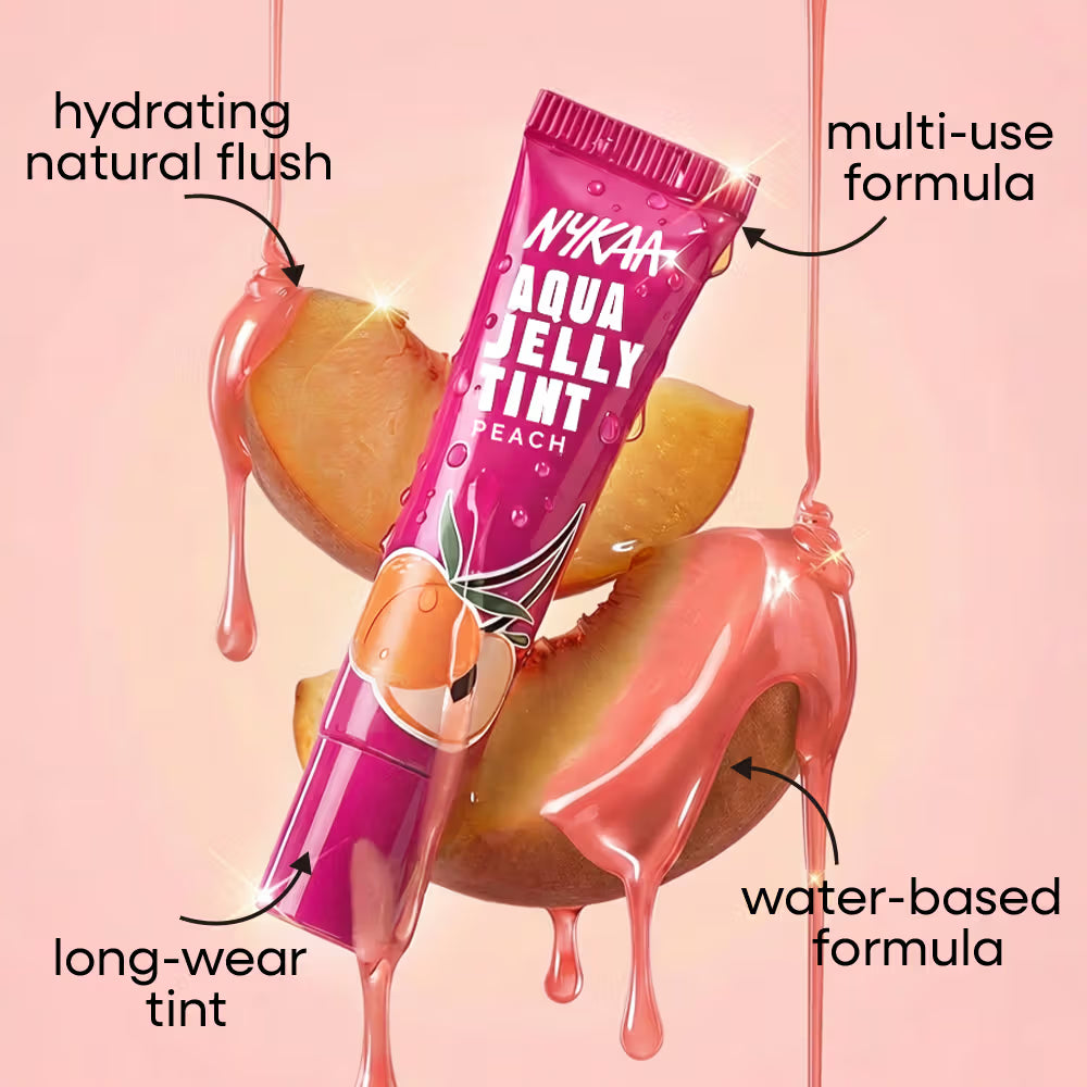 Nykaa Cosmetics Aqua Jelly Lip & Cheek Multi-use Water Tint