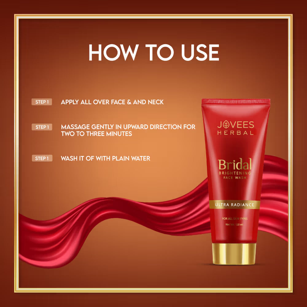 Jovees Herbal Bridal Brightening Face Wash