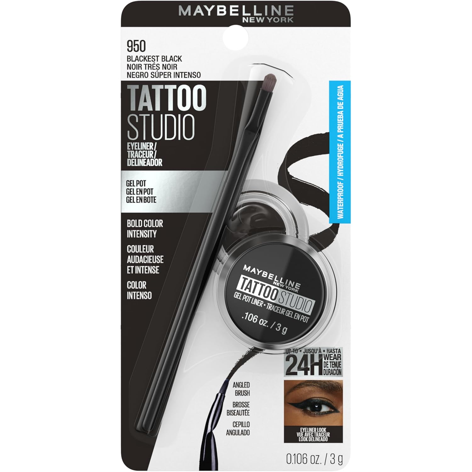 Maybelline New York Eye Studio Lasting Drama Glossy Gel Eyeliner