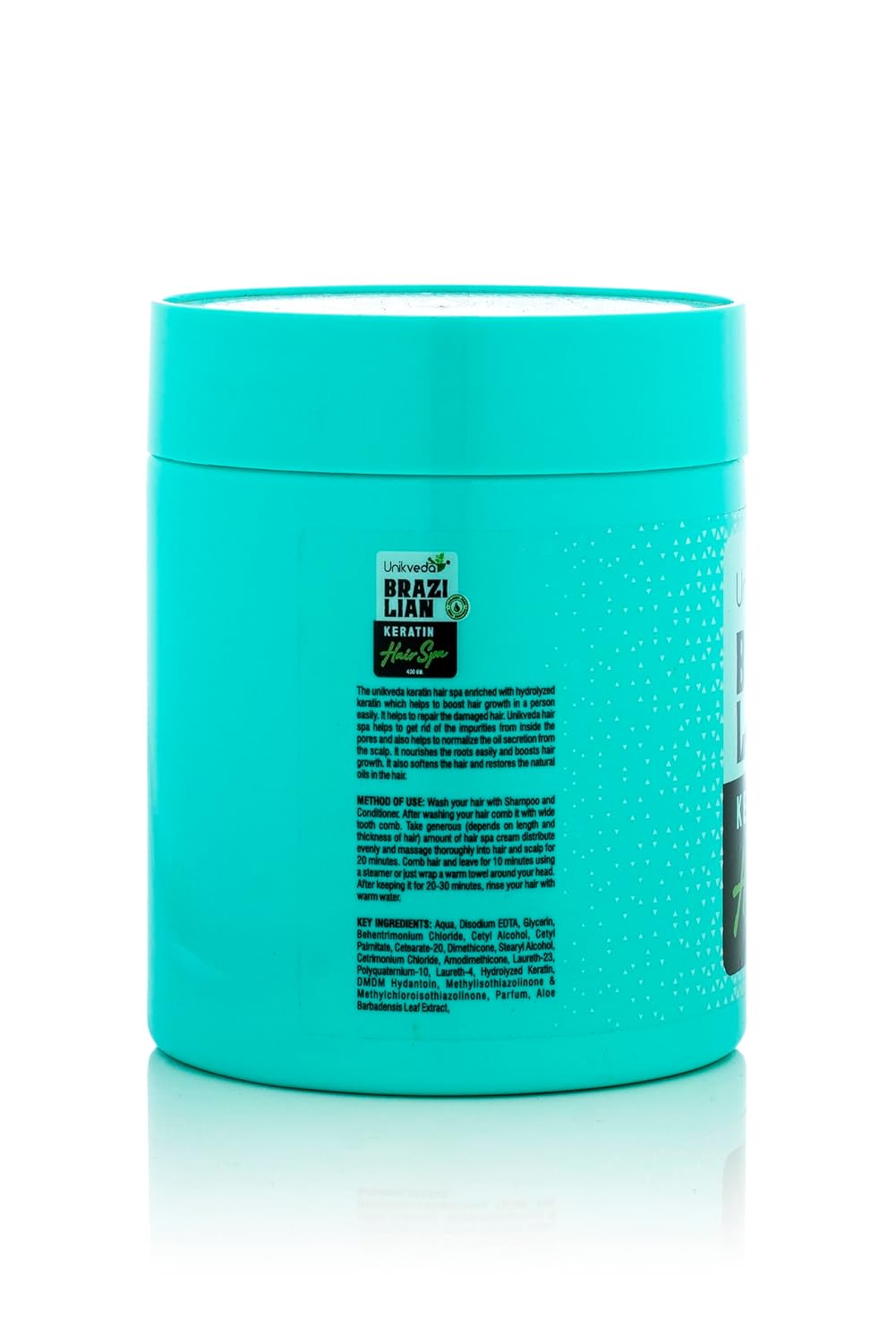 Brazalian Keratin Hair Spa with Hydrolyzed Keratin to Boost Hair Growth and Soft and Smooth Hair for Women 400gm