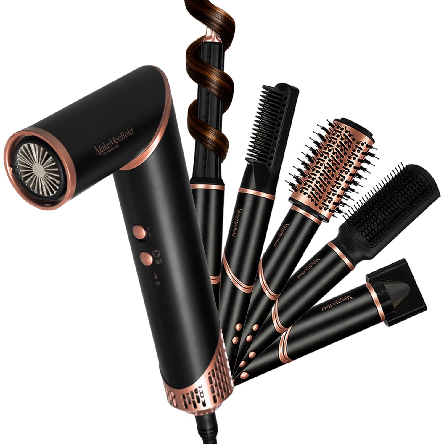 Make Mee Bold 7-IN-1 Multi Air Styler |110,000 RPM High-Speed