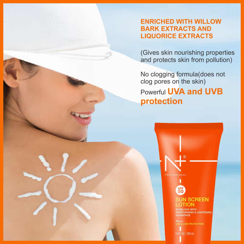 N PLUS PROFESSIONAL SPF 50 PA+++ Lotion