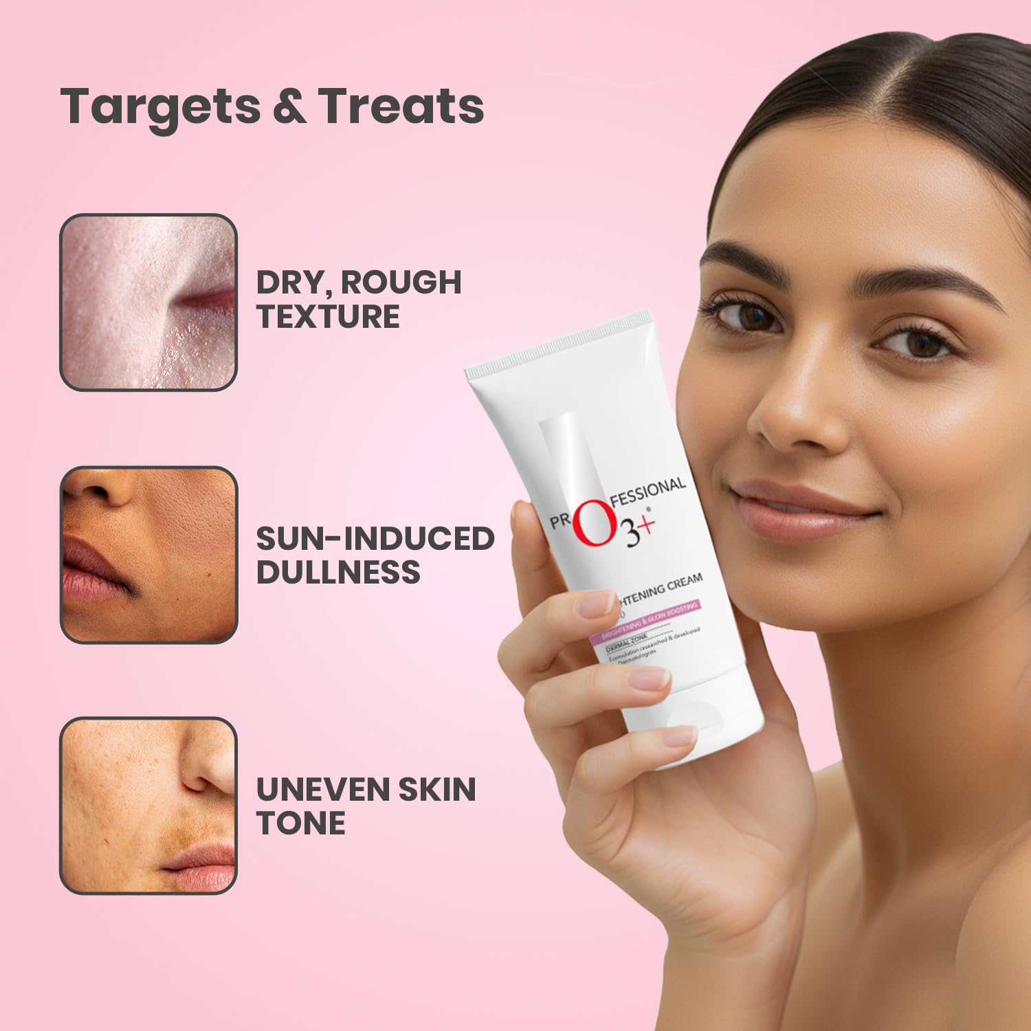 O3+ Brightening Face Cream SPF 30 Sunscreen