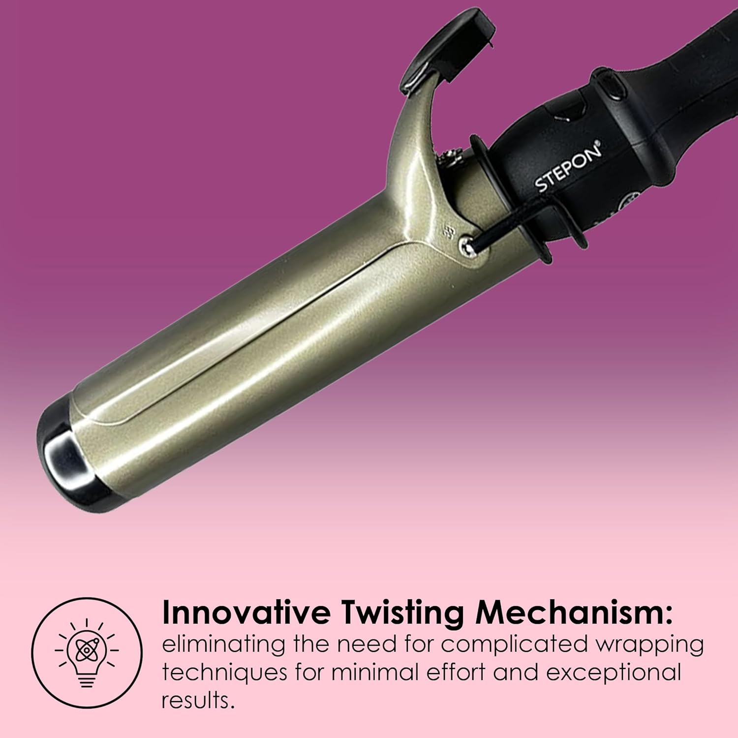 STEPON - Professional Curling Tong || Revolutionary Hair Styling Tool