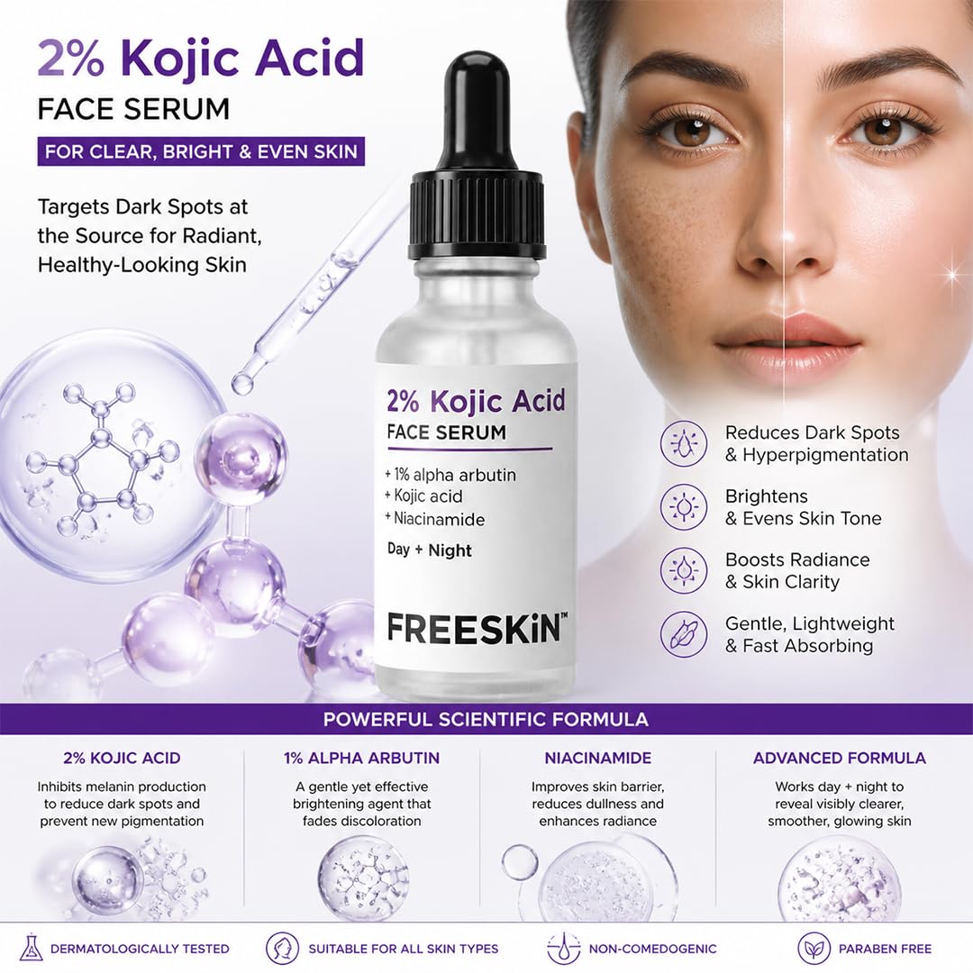 Freeskin 2% Kojic Acid Face Serum