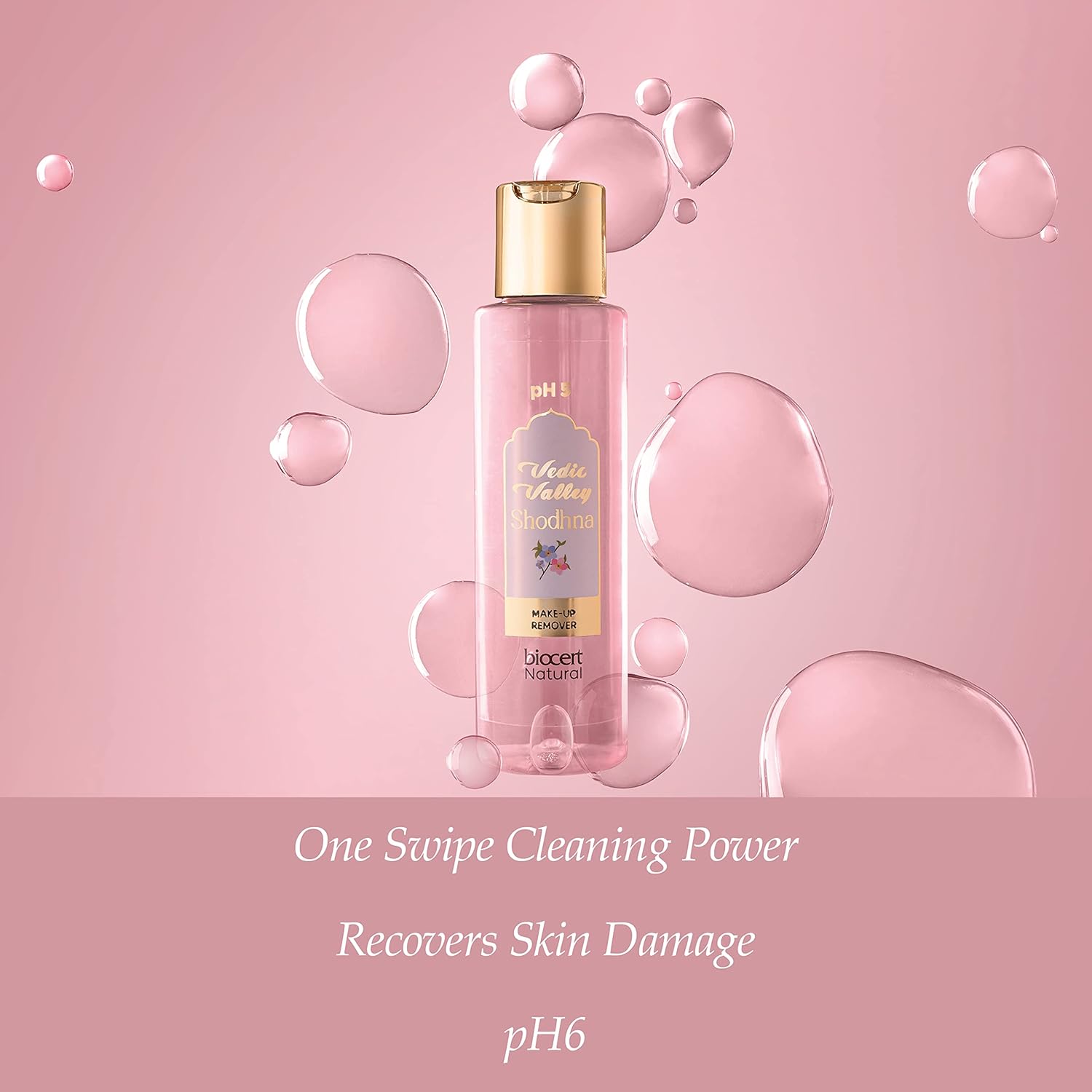 Vedic Valley Natural Makeup Remover with Neroli Oil & Aloe Vera