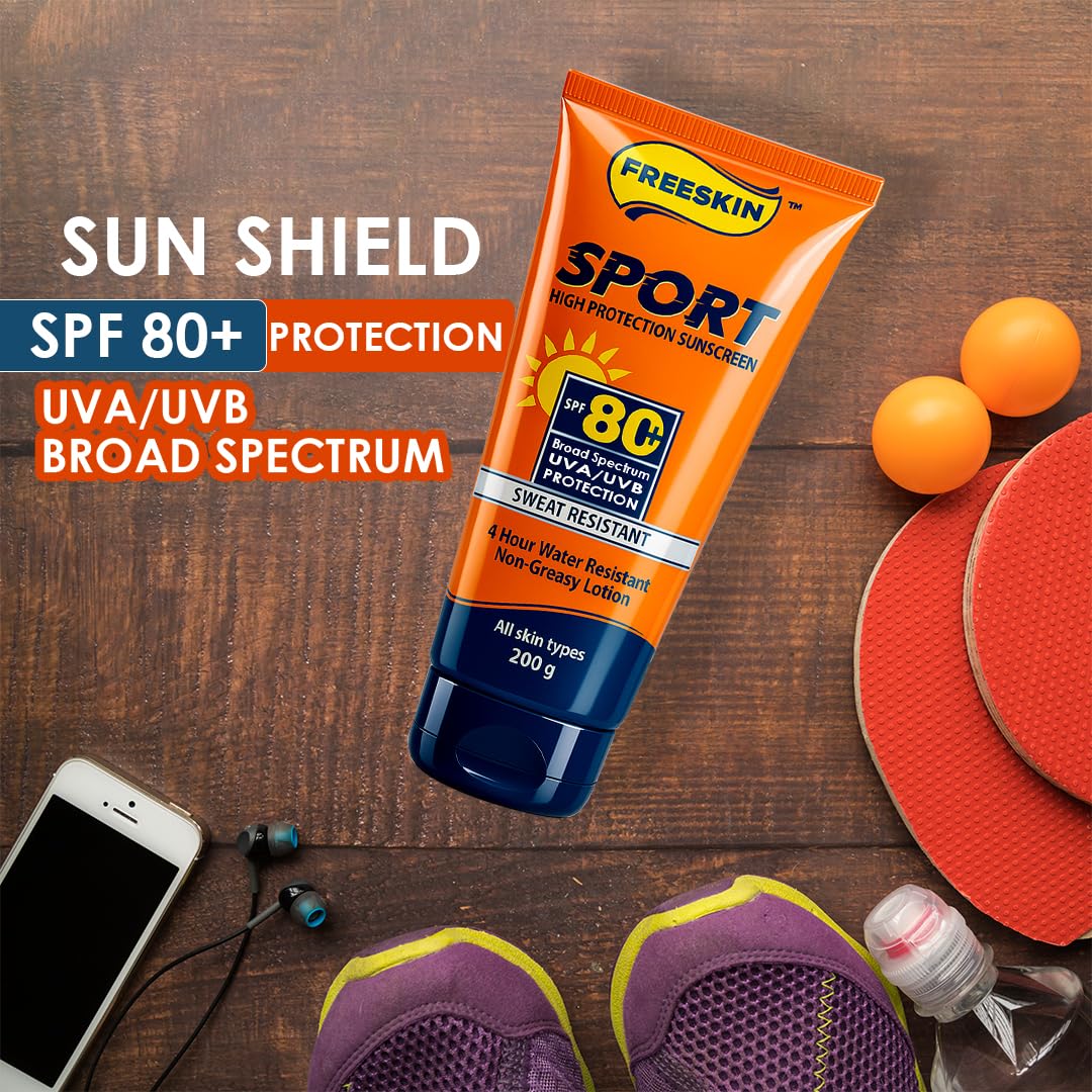 Freeskin Sport High Protection Sunscreen SPF 80+