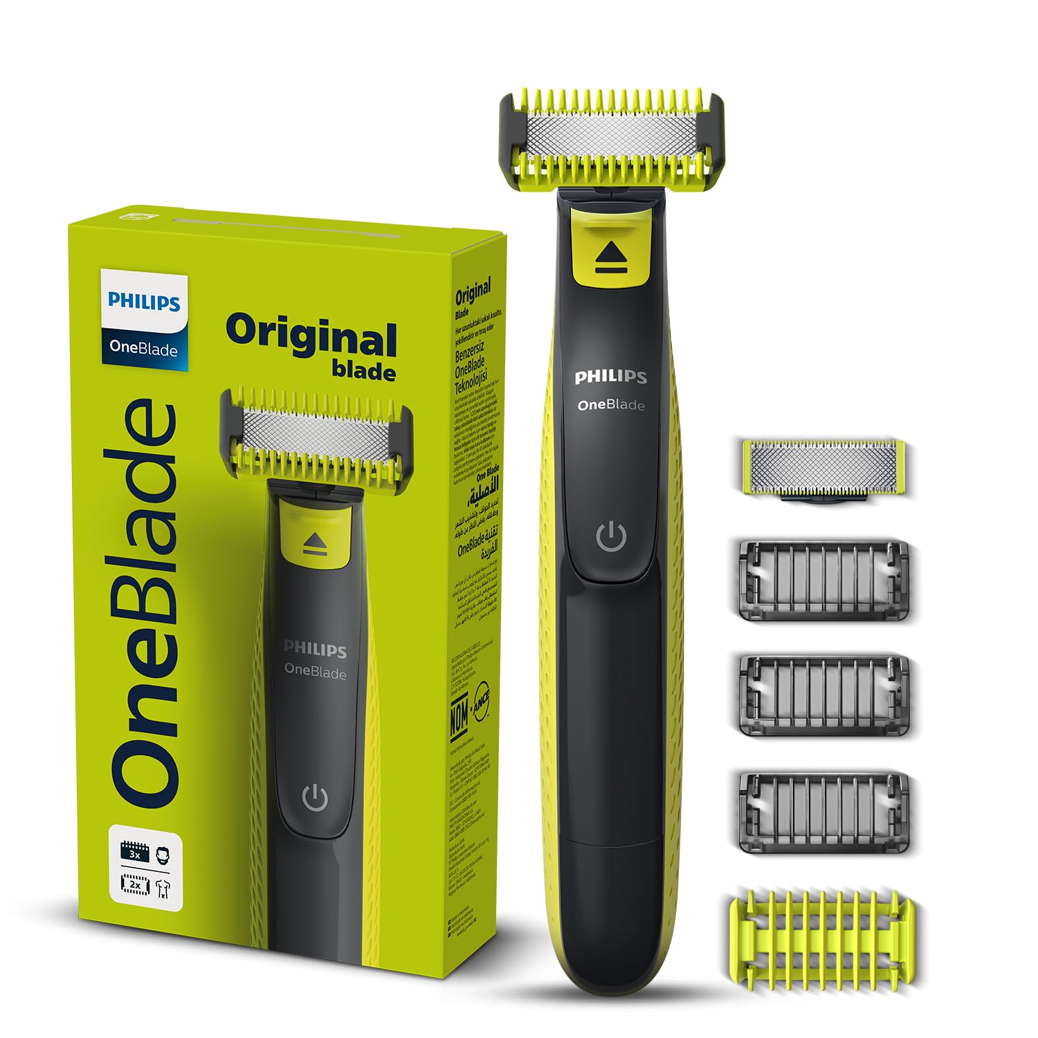 Philips OneBlade Turbo2X Face & Body Trim