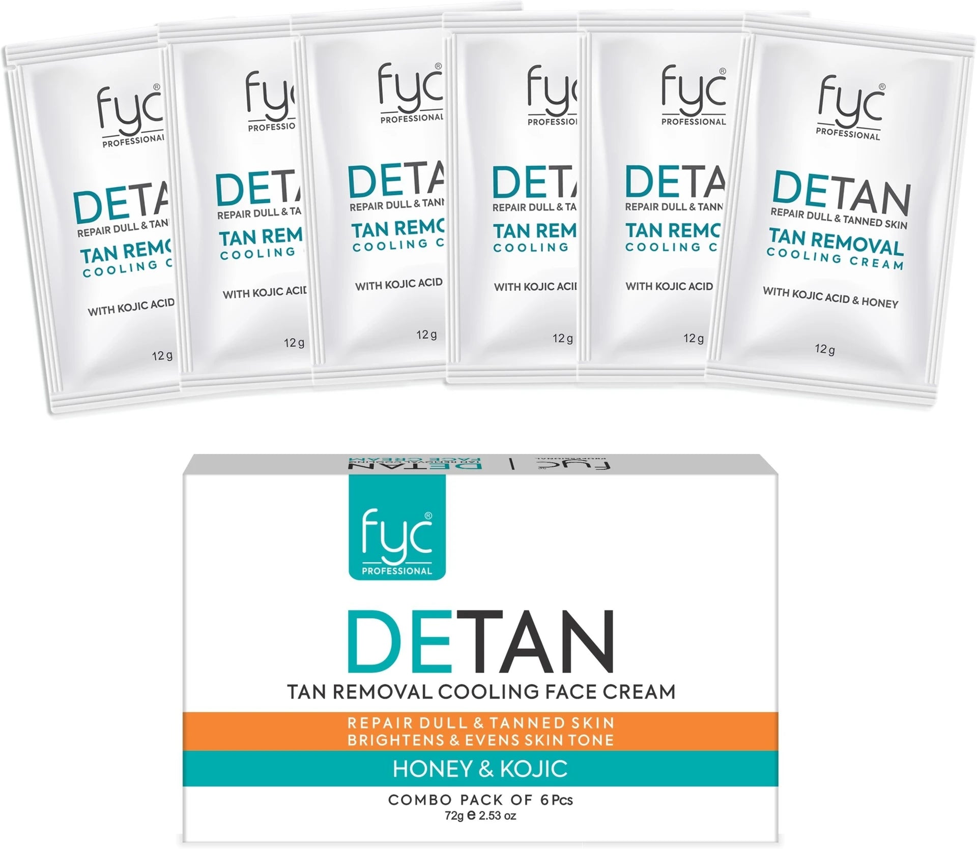 FYC PROFESSIONAL DETAN TAN REMOVAL COOLING KIT