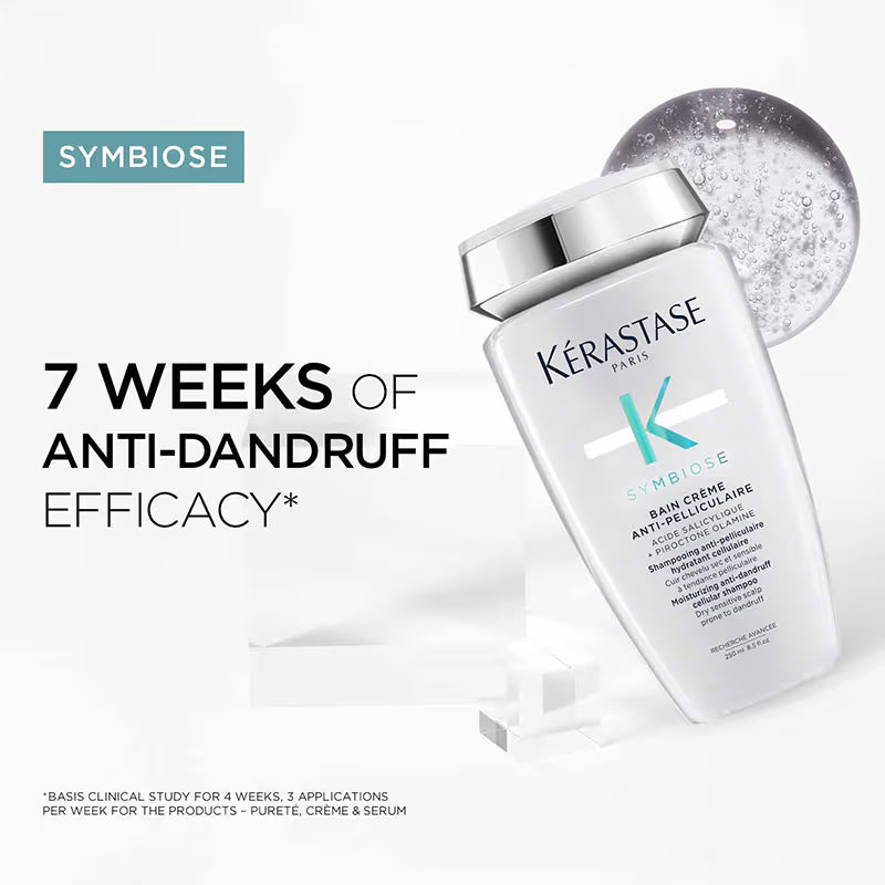 Kérastase Symbiose Crème Anti-Dandruff Shampoo, Sulphate-Free, With Piroctone Olamine