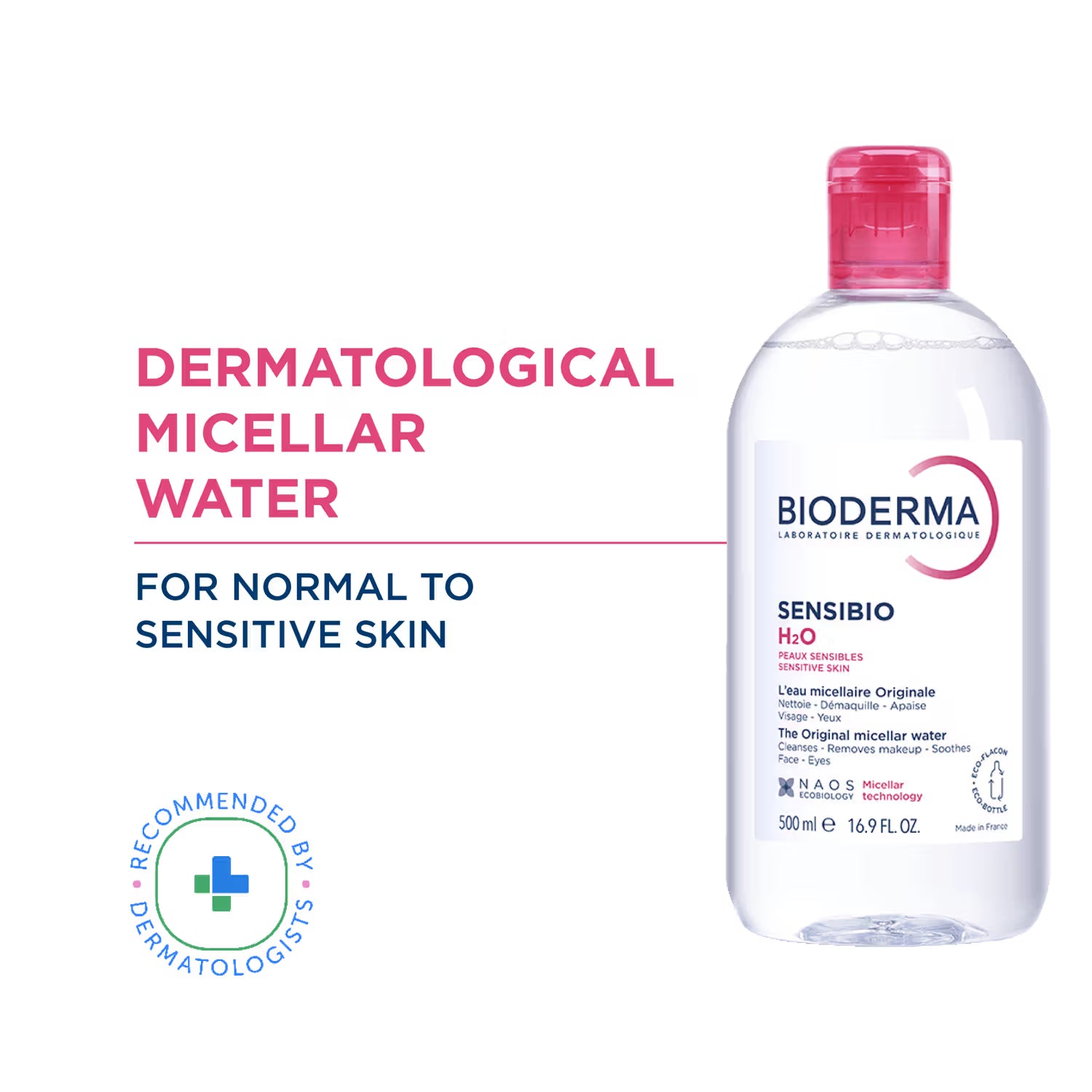Bioderma Sensibio H2O Daily Soothing Cleanser