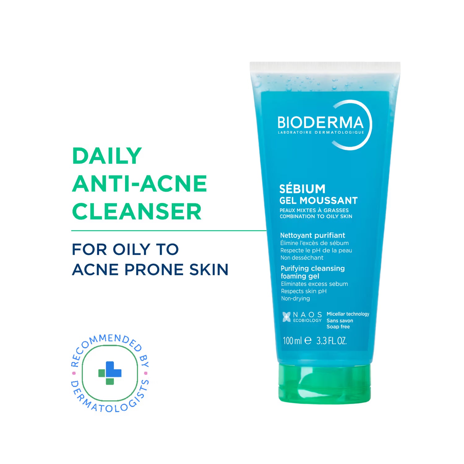 Bioderma Cleanser - Sebium Gel Moussant