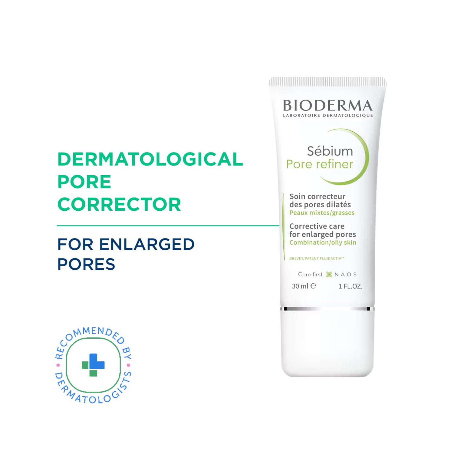 Bioderma Pore Refiner Sebium With Salicylic Acid For Combination To Oily Skin