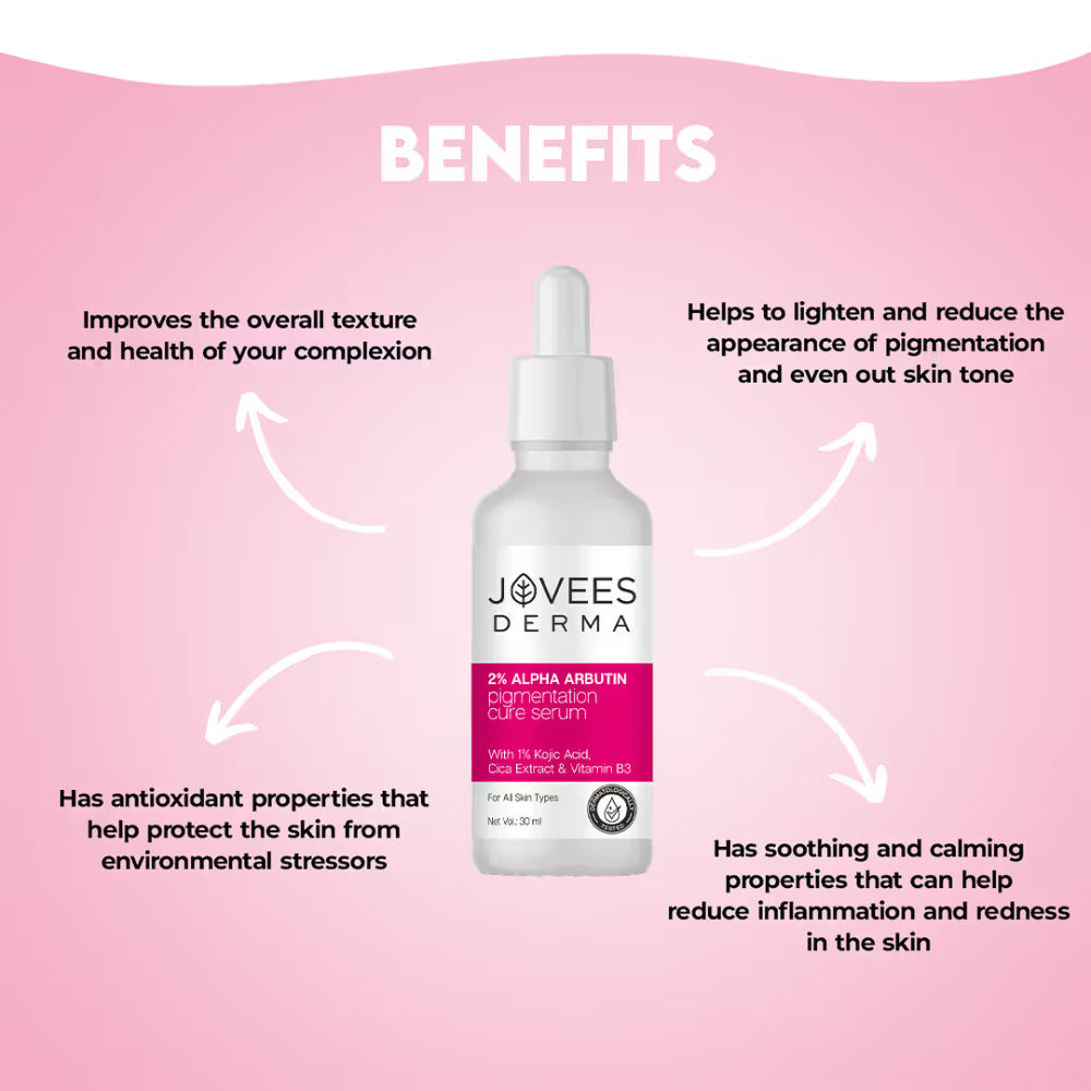 Jovees Herbal 2% Alpha Arbutin Pigmentation Cure Serum