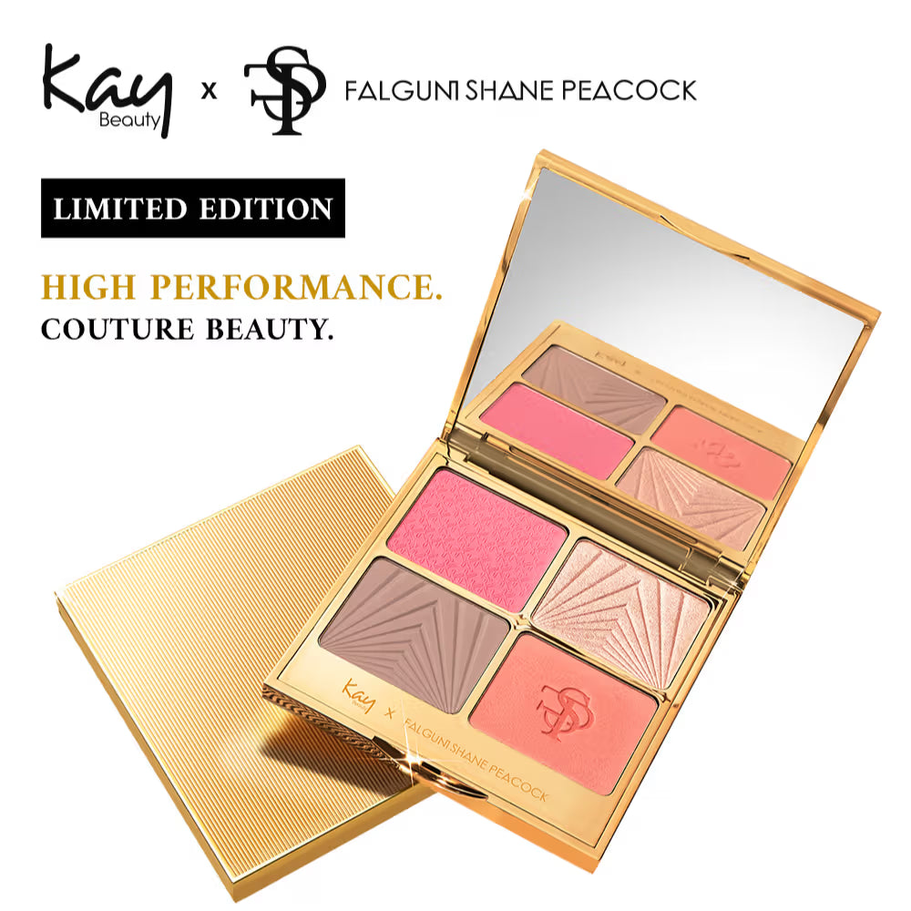 Kay Beauty x Falguni Shane Peacock Luxe Face Palette - Golden Dust
