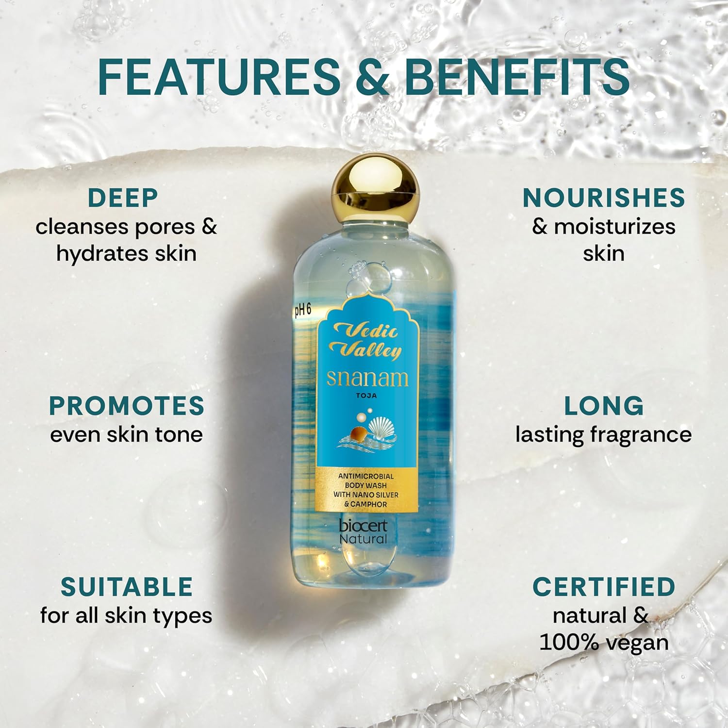 Vedic Valley Toja Body Wash
