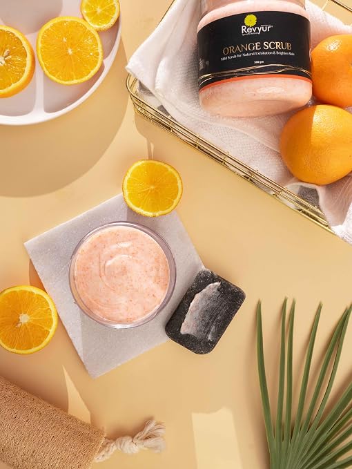 Revyur Orange Face Scrub Removal