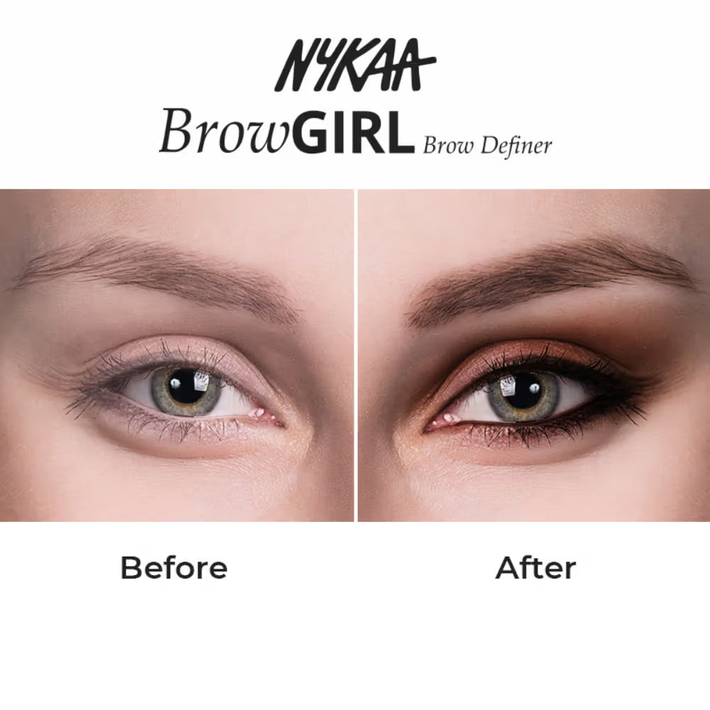 Nykaa Browgirl Eyebrow Definer Pencil - Bewitched Chestnut