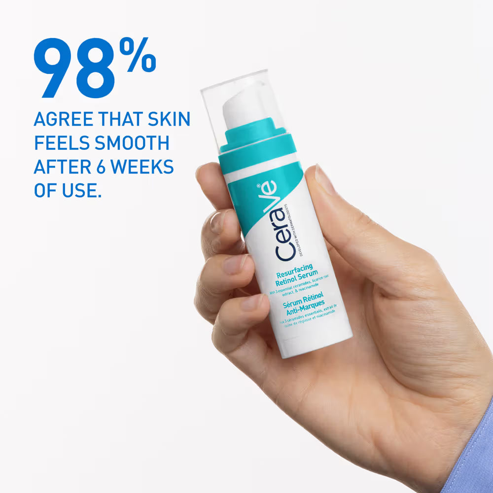 CeraVe Resurfacing Retinol Serum, Reduces Acne Marks with