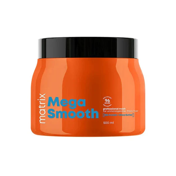 Matrix Mega Smooth Straight - Shea Butter Professional Hair Masque,