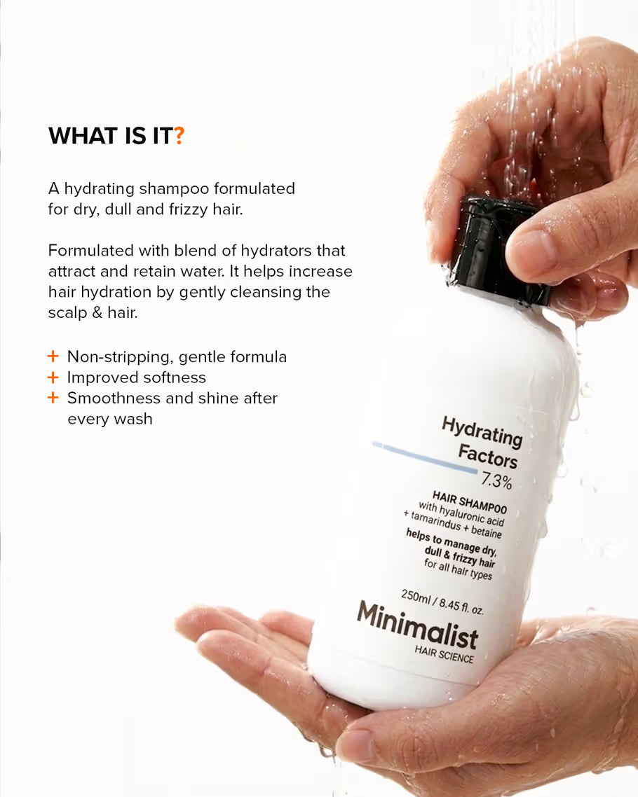 Hydrating Factors 7.3% Hair Shampoo