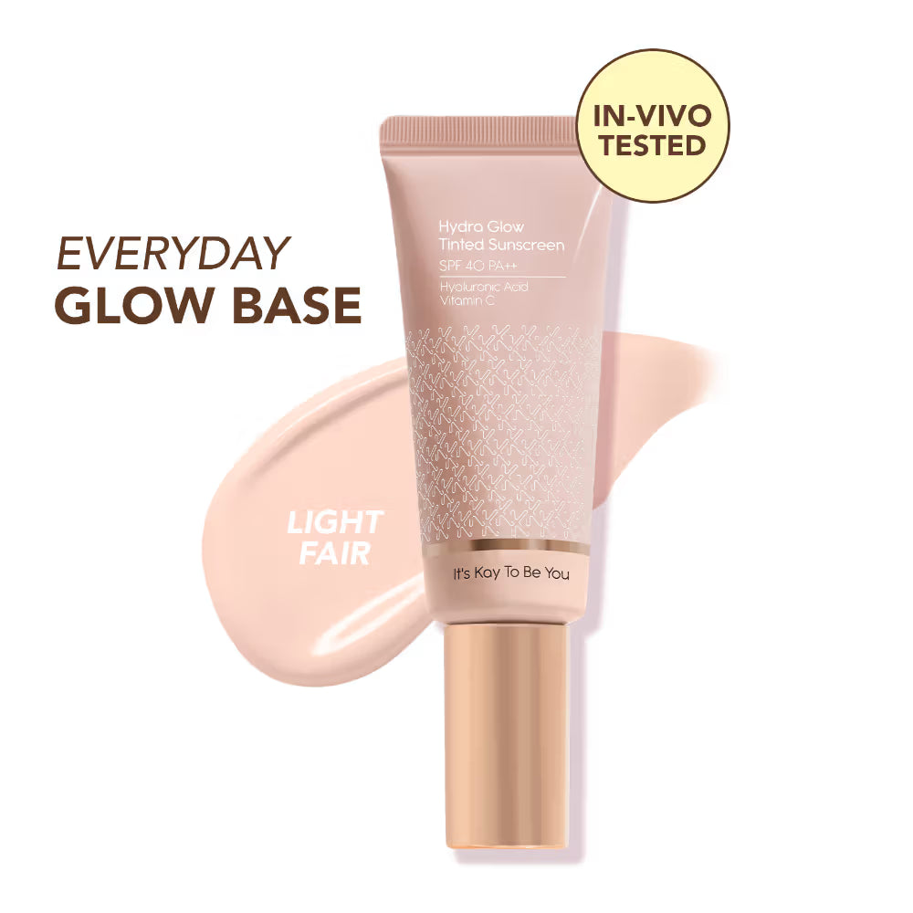 Kay Beauty Hydra Glow All in One Serum Skin Tint-SPF 40 PA++, Hyaluronic Acid & Vit C