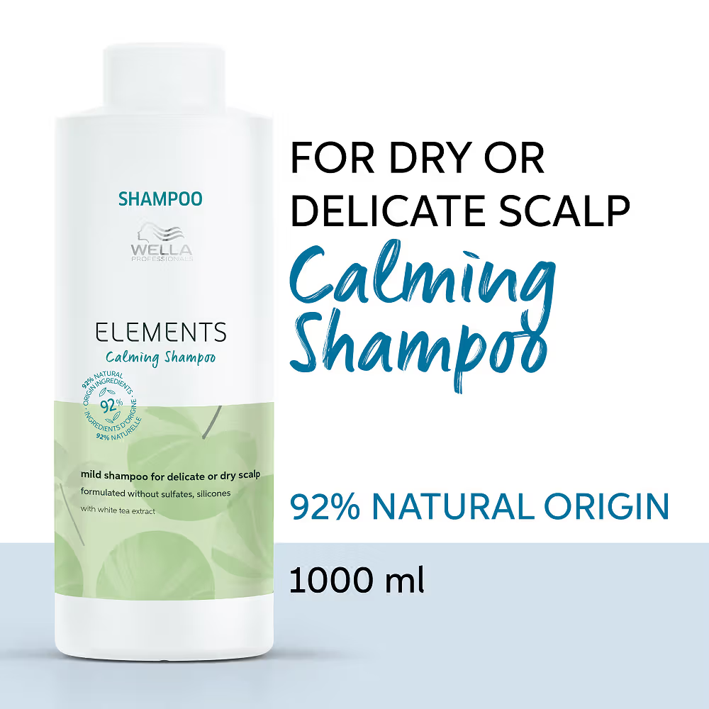 Wella Professionals Elements Renewing Sulphate Free Shampoo For Frizz-Free Hair