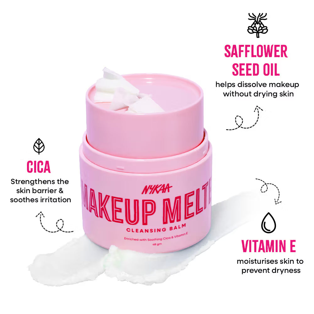 Nykaa Skin Makeup Melter Cleansing Balm – Removes Waterproof Makeup
