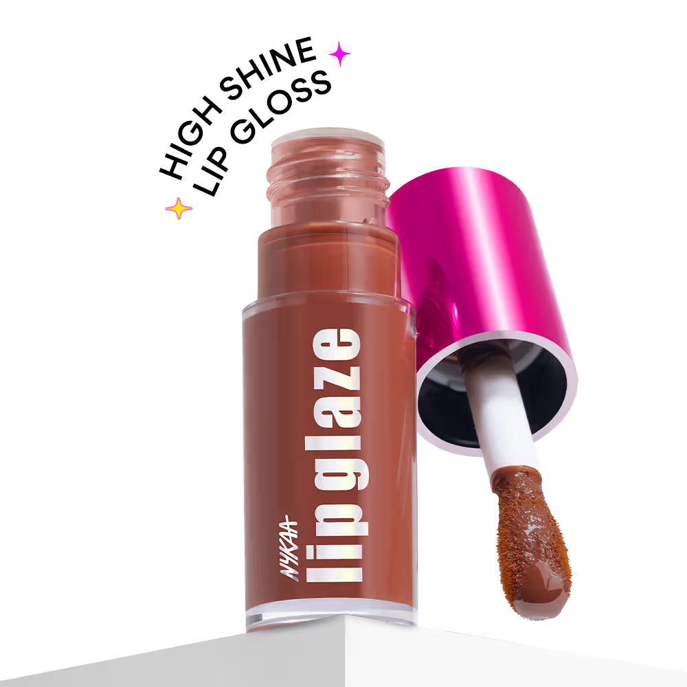 Nykaa Cosmetics Lip Glaze High Shine And Pigment Lip Gloss Oil