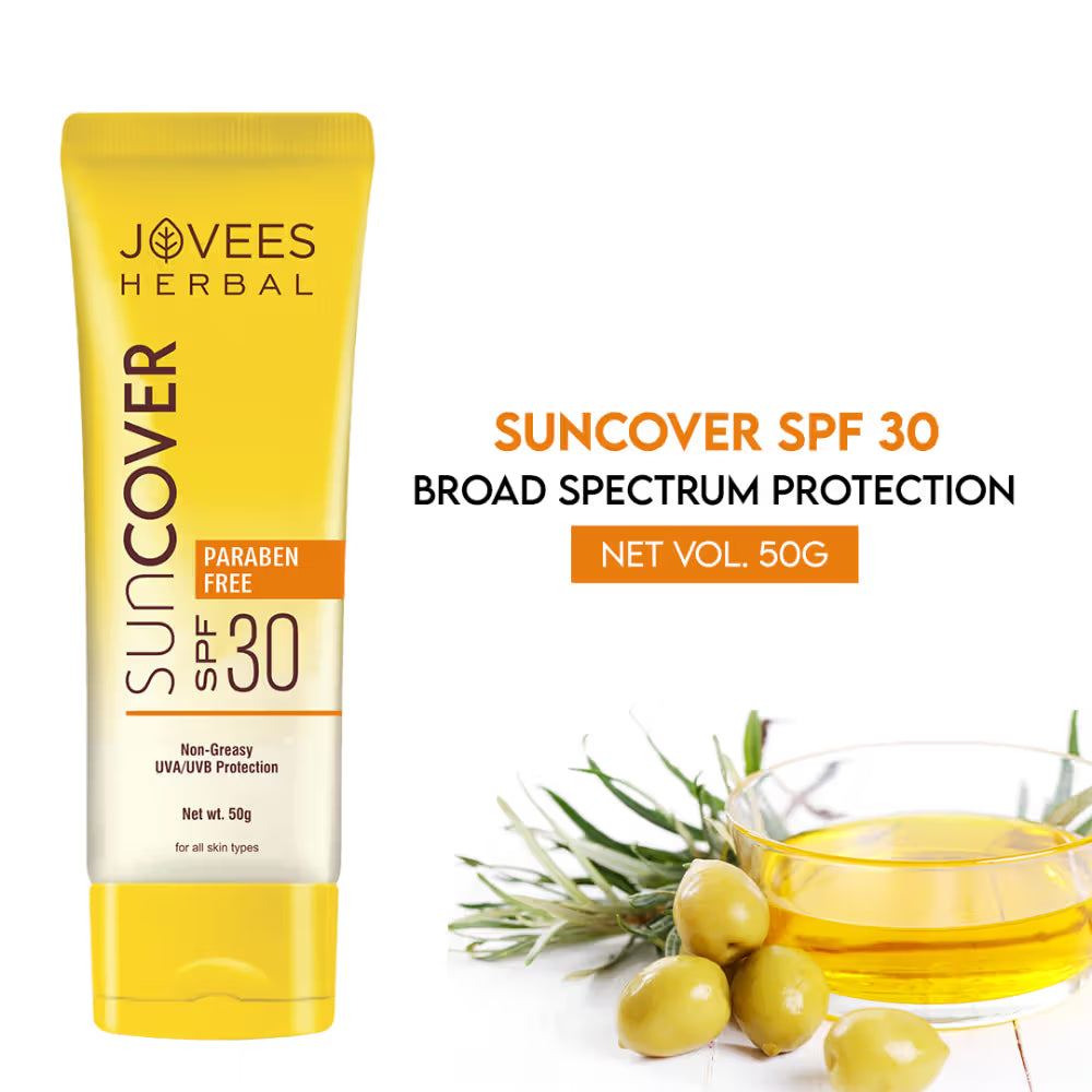 Jovees Herbal Sandalwood Natural Sun Cover SPF 30